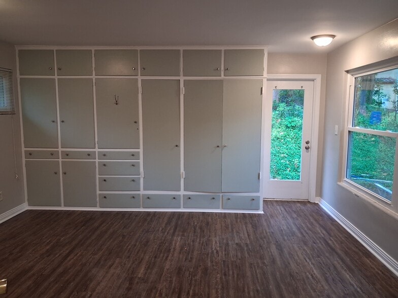 Back bedroom wall of storage - 614 N Gadsden St