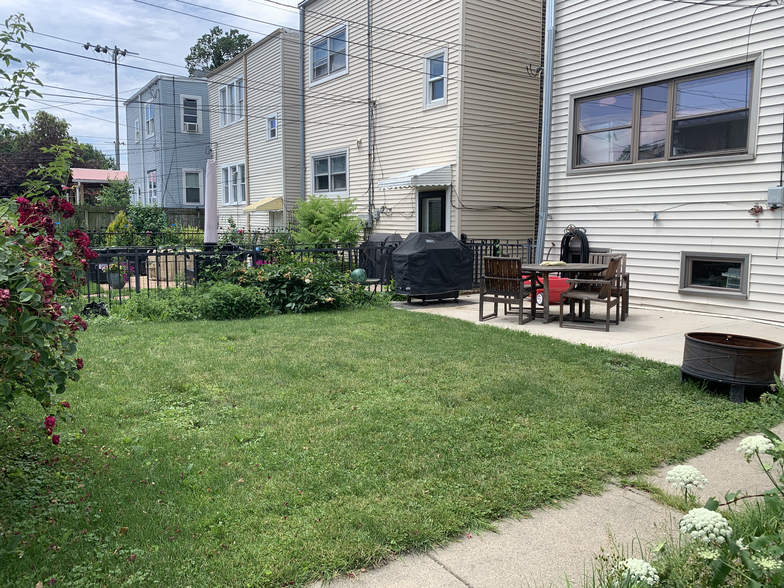 Backyard View (south) and Shared Gas Grill - 2113 N Springfield Ave