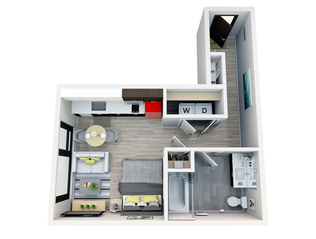 Studio - The Roost Apartments