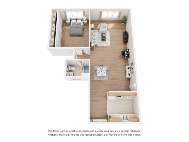 Floorplan - San Vicente Apartments