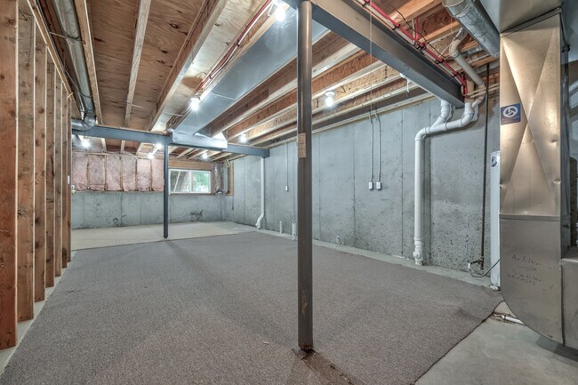 full basement for storage - 22613 W 72nd Ter