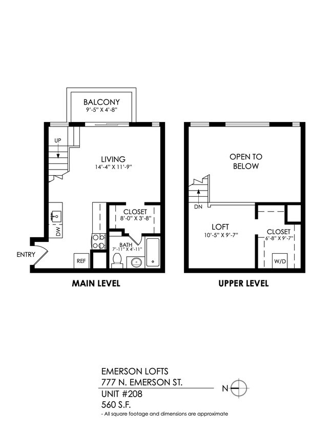 Floorplan - Emerson Lofts