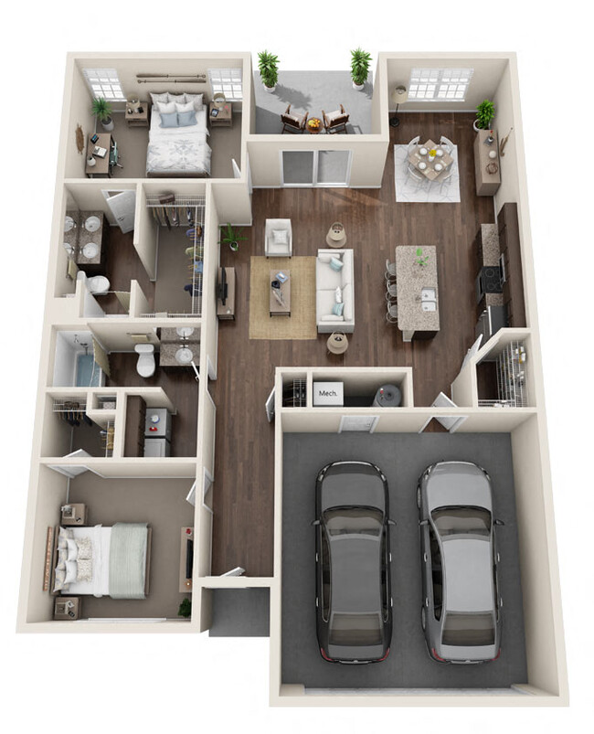 Floorplan - Redwood Simpsonville Georgia Road