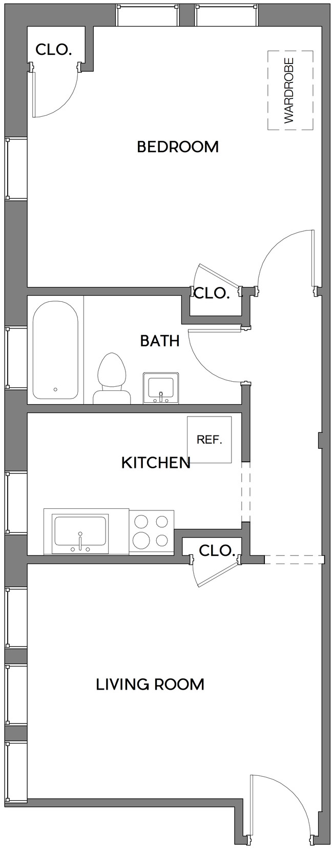 Floorplan - Chester Hall