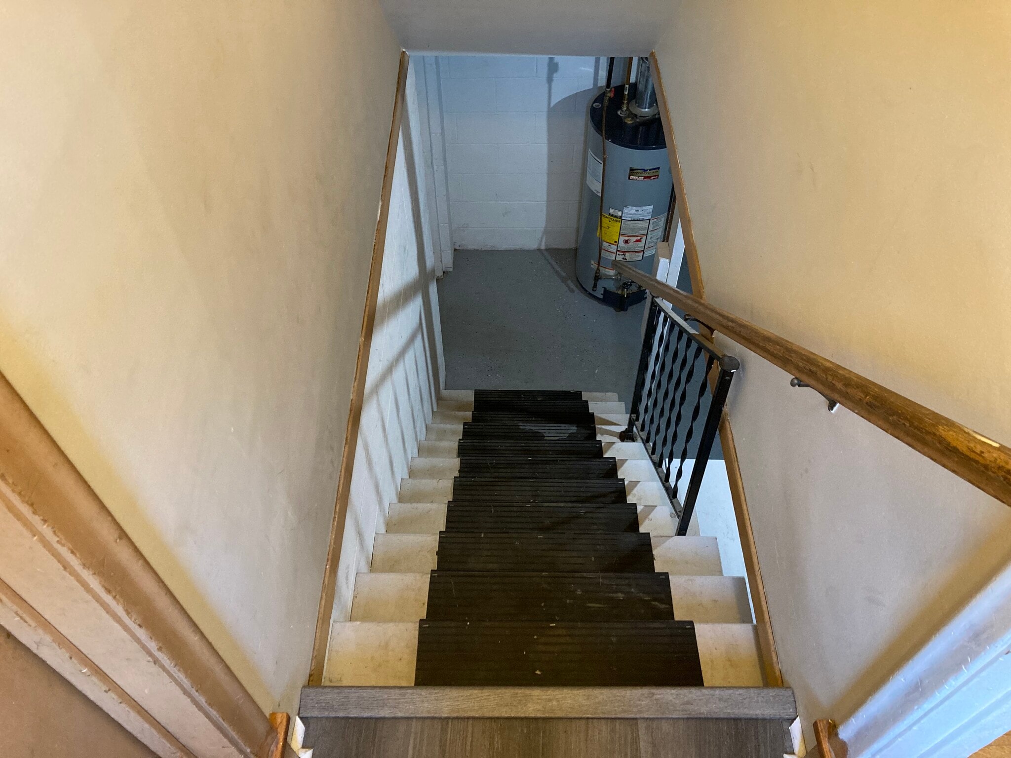 Stairs to lower level - 5834 Lyndale Ave S