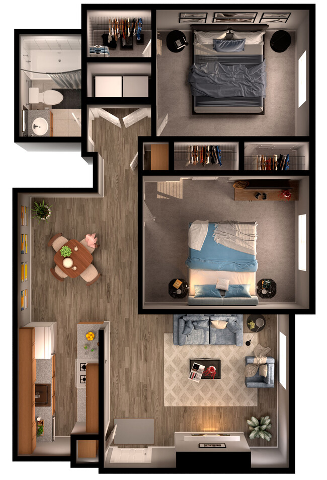 Floorplan - Envue Apartments