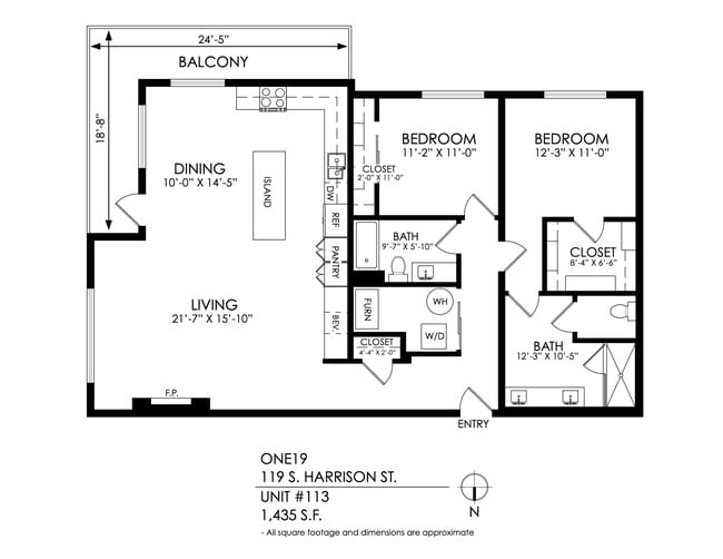 Floorplan - One19 Cherry Creek