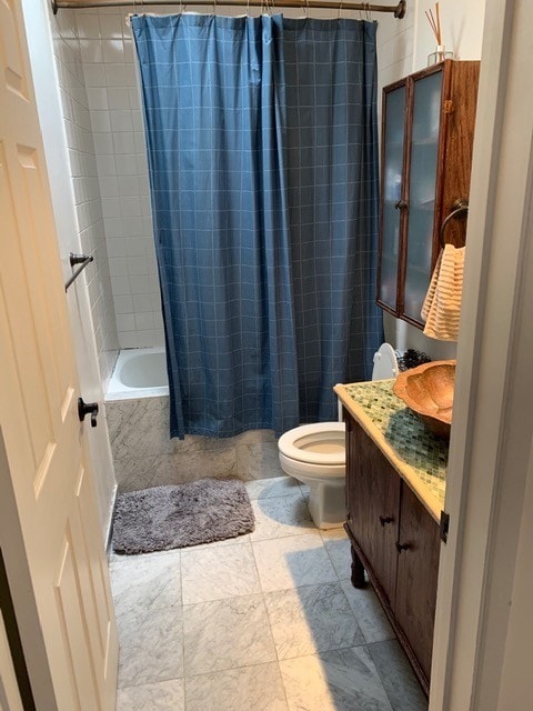 bathroom with marble floors - 828 21st St