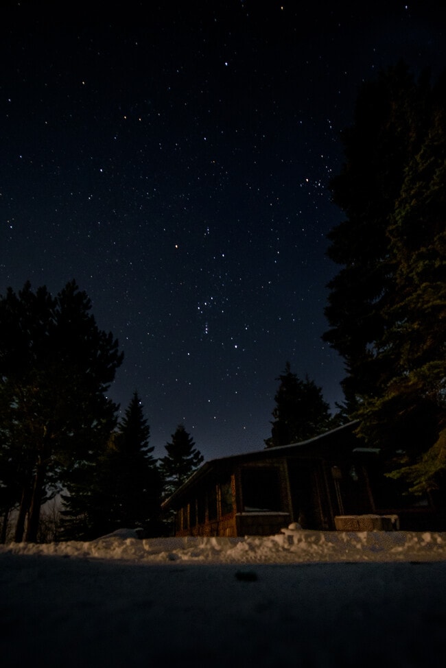Orion Shines Over the cabin (taken from the property) - 6012 Highway 61