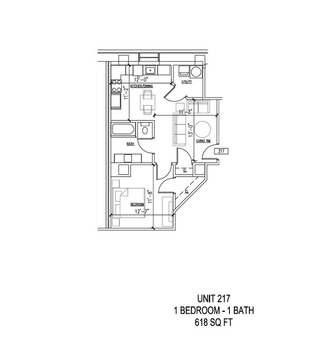 Unit #217 - B on Lindell