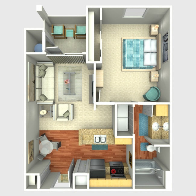 Floorplan - Park Hill Apartments