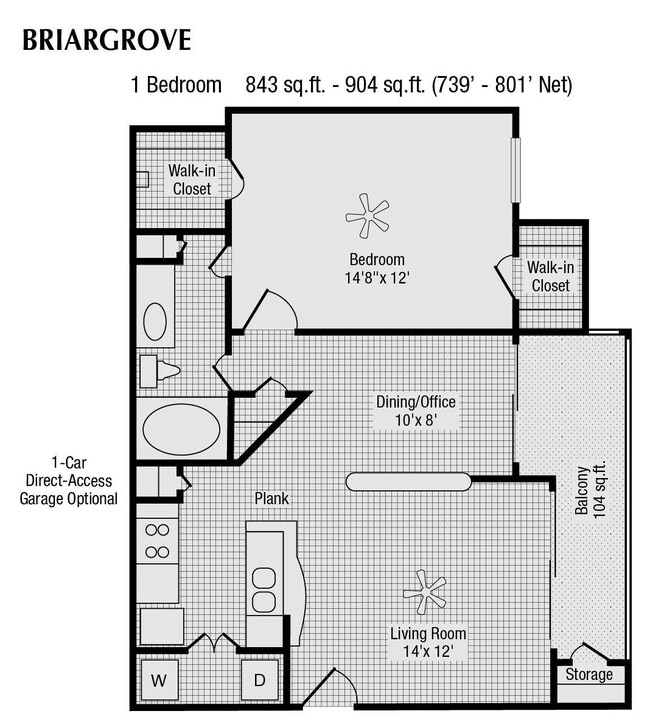 Floorplan - Briargrove At Vail