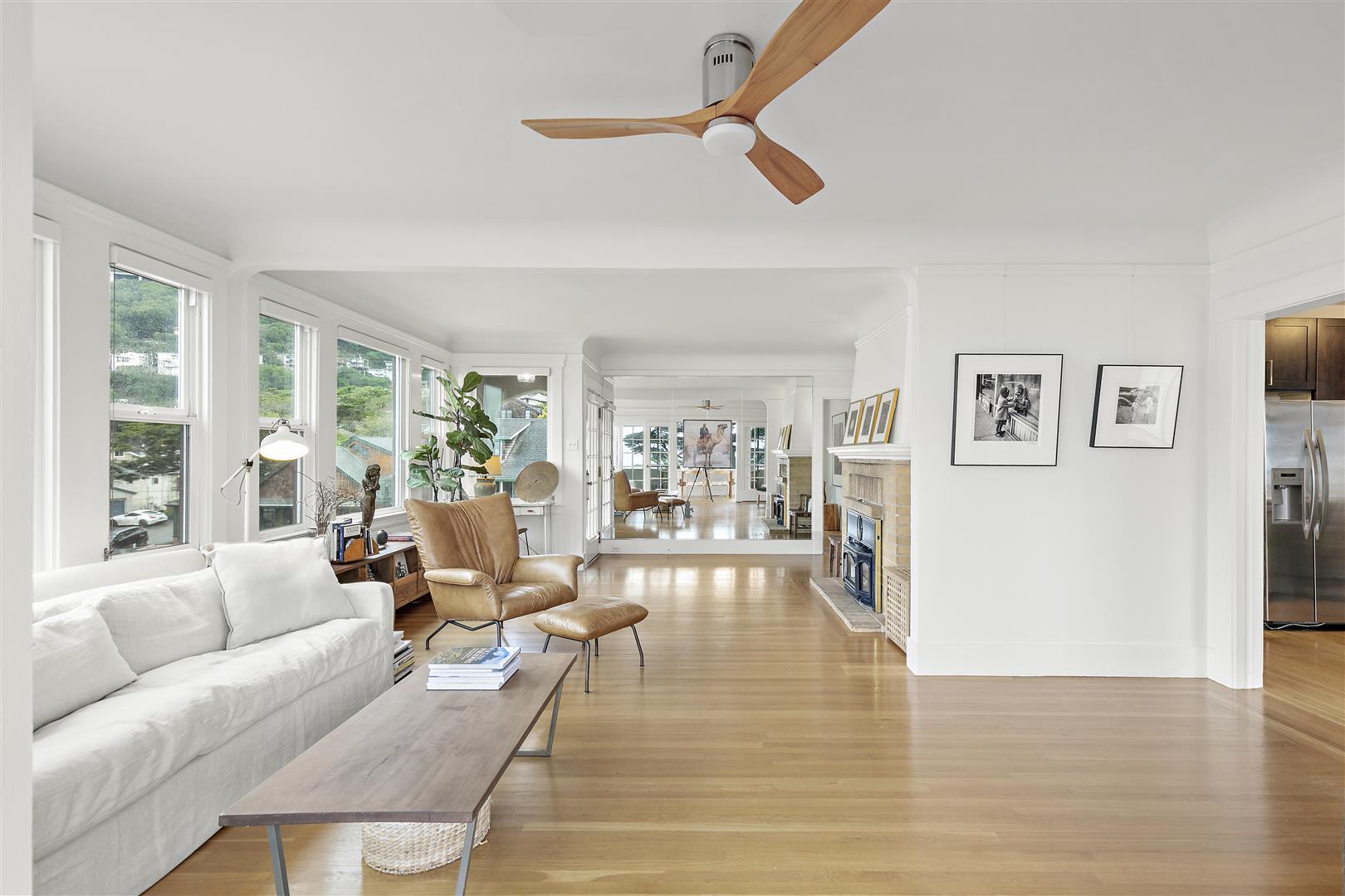 View to front door - 306 3rd St