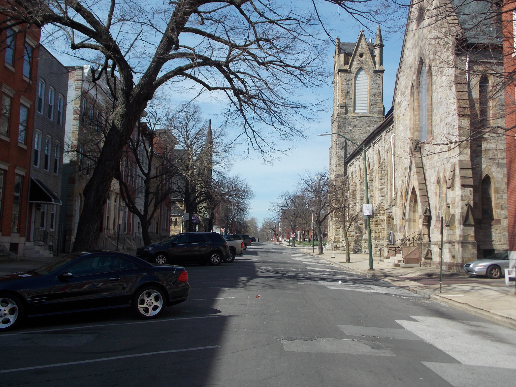 Block - Looking North - 711 N Carrollton Ave