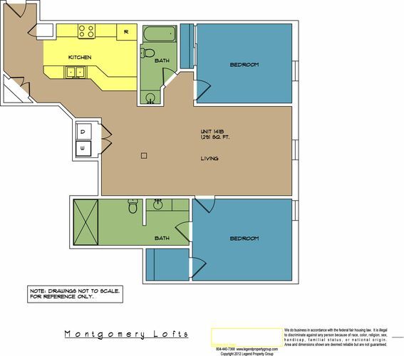 Floorplan - Montgomery Lofts on Main