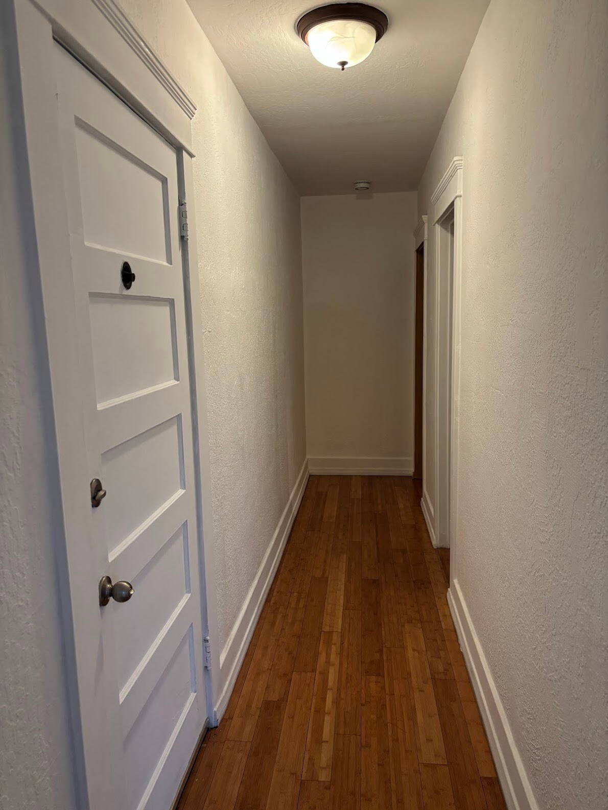 hallway to bathroom & indoor storage from front room - 6531 West Blvd., Apt 6