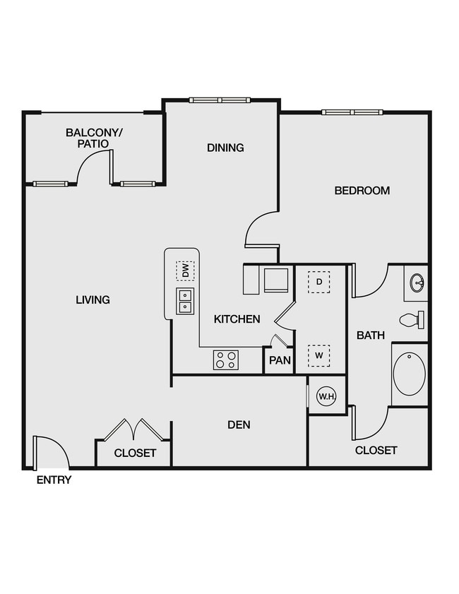 Floorplan - Atria Apartment Homes