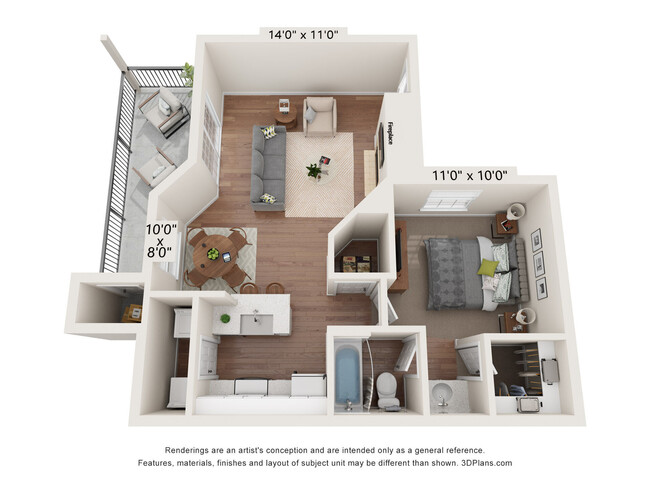 Floorplan - Dixon at Stonegate