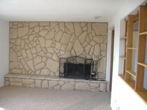 Fireplace in living room - 1409 2nd West Hill Dr