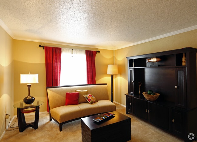 Living Room - The Enclave Apartments