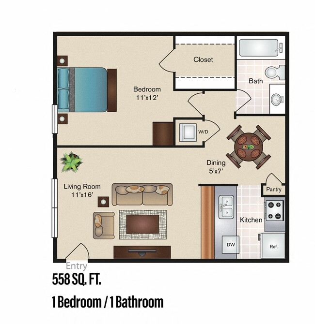 Floorplan - The Hamptons