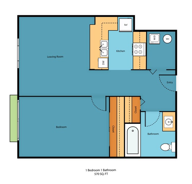 Floorplan - Promenade at the Park Apartment Homes