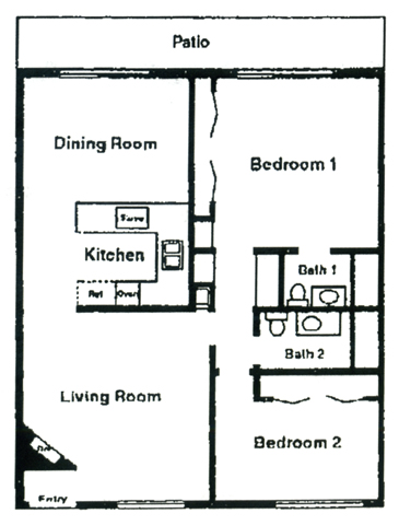 Floorplan - The Islander Apartments