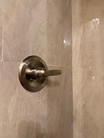 New shower valve and handle - 795 N 2nd St