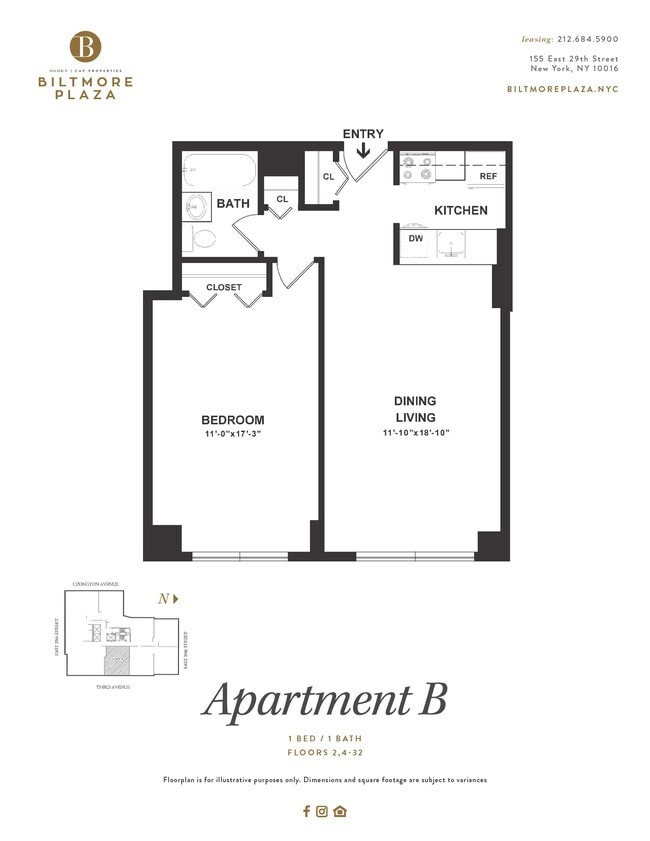 Floorplan - Biltmore Plaza