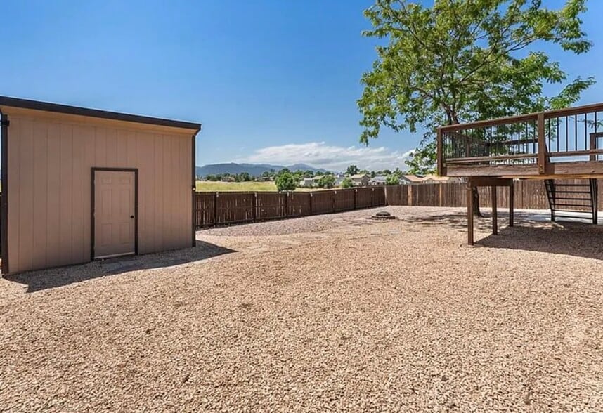 Backyard left - 7390 Sue Ln
