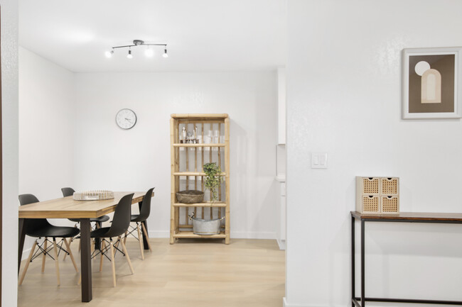 Dining Area | Main Level | Dishware + Flatware - 1013 S Sunshine Ave