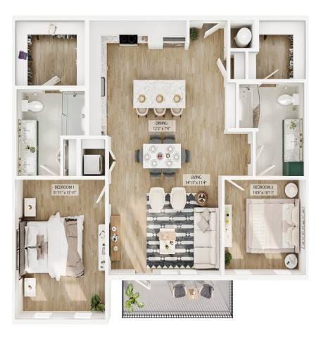 Floorplan - Peregrine