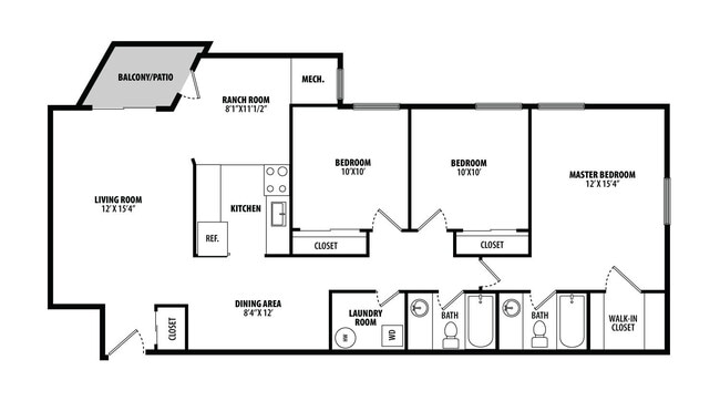 Floorplan - Centre at Silver Spring