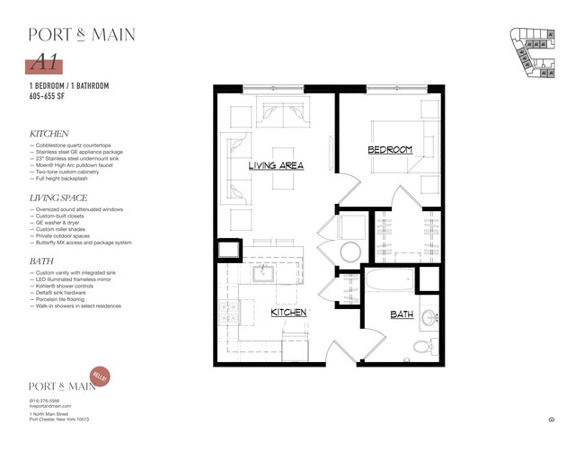 Floorplan - Port & Main