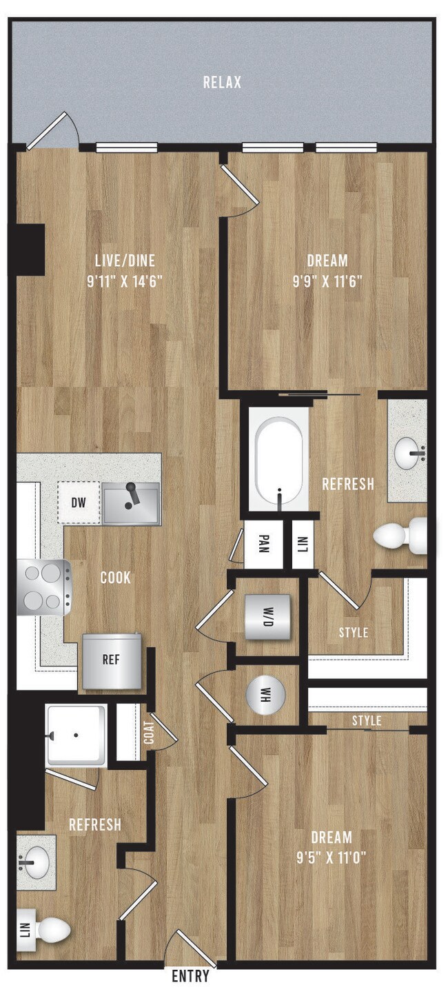 Floorplan - Victor Prosper