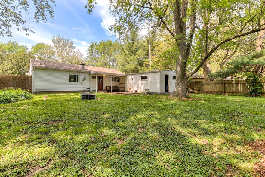 Backyard view - 717 Southwest Dr