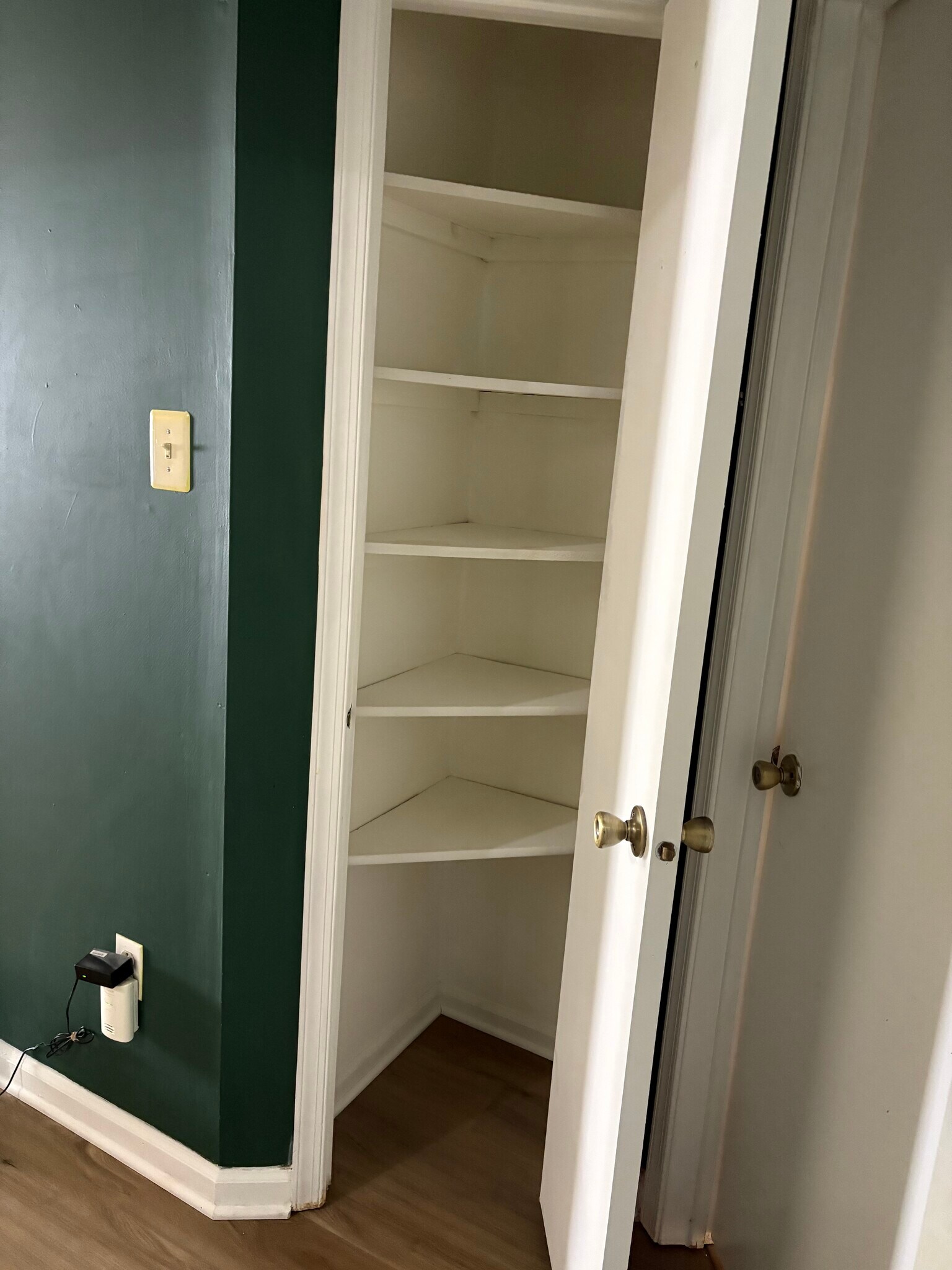 hallway linen closet - 203 Rock St