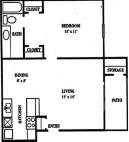 Plan A1 - Eastmark Apartments