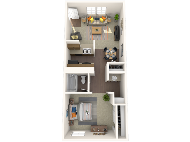 Floorplan - The Mod Apartments