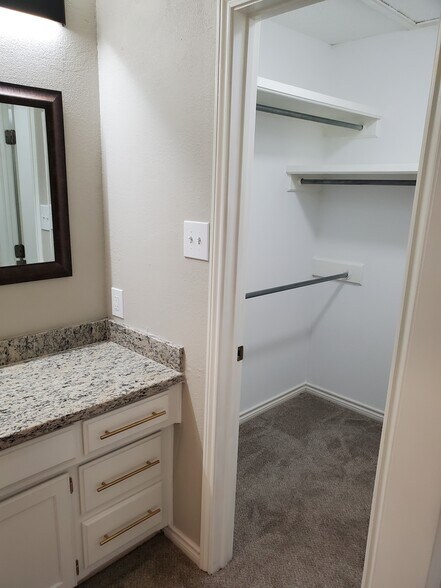 Second bedroom closet off of vanity - 106 N Troy Ave