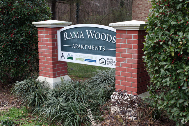Signage - Rama Woods Apartments