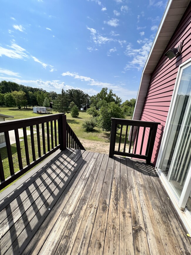 Private deck with lake views - 95 Shores Rd