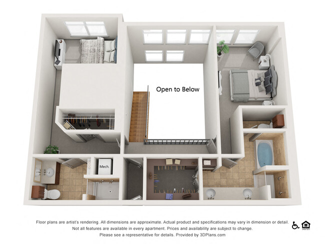 Floorplan - The Residence at Southpark