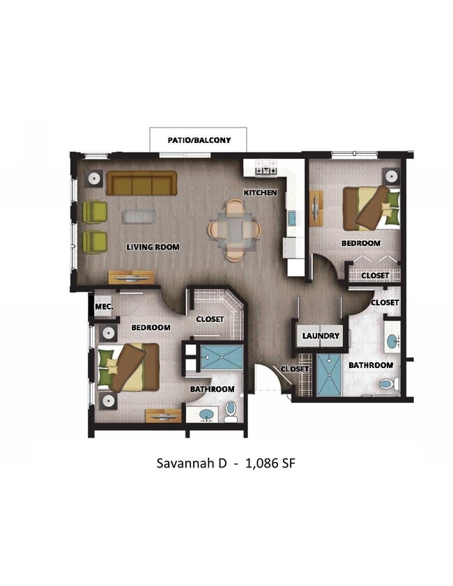Floorplan - Oakmont Senior Community