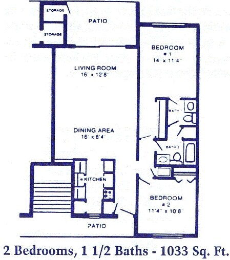 2BR/1.5BA - SSET