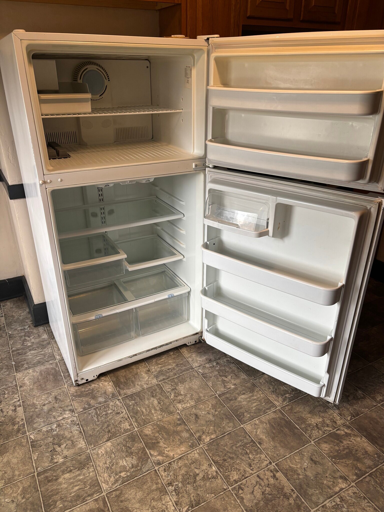 Inside refrigerator - 812 Swift Ave