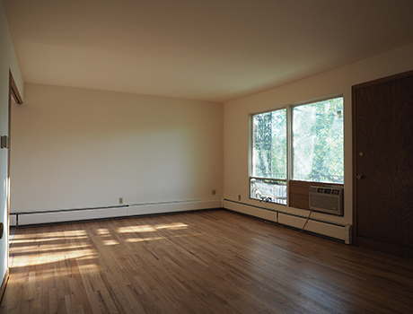 Living room from front door - 613 N Midvale Blvd