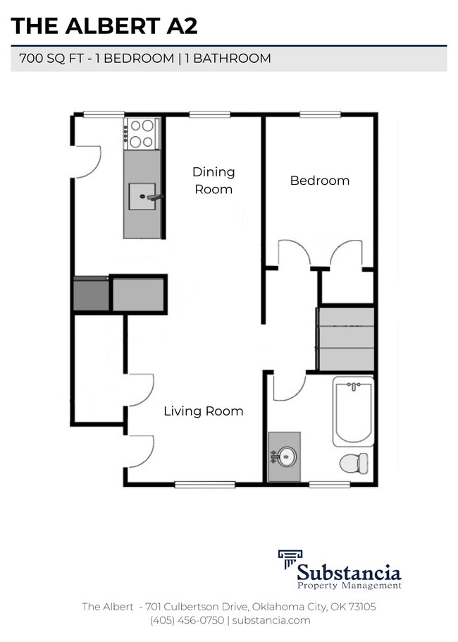 Floorplan A2 - The Albert