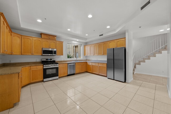 Kitchen w/ New Stainless Steel Appliances - 3960 Pennsylvania Ave