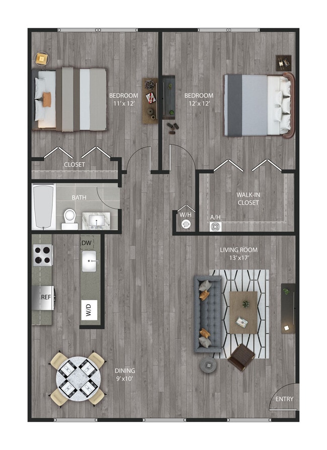 Floorplan - The Drake at St. Pete